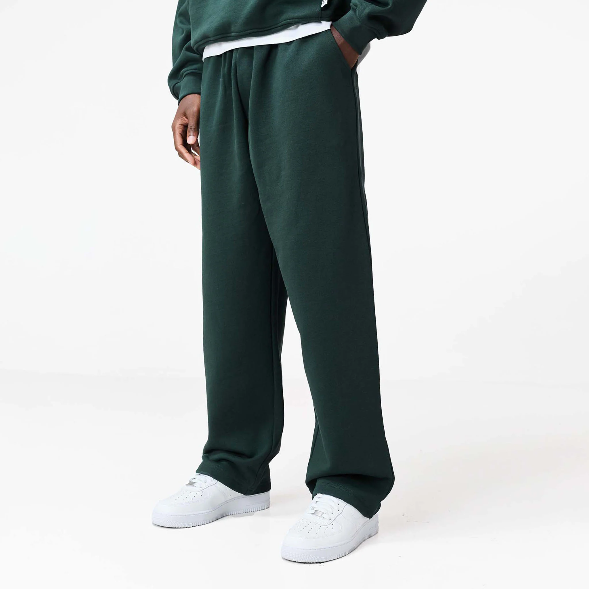 Loose Fit Jogger | Forest Green - Faded