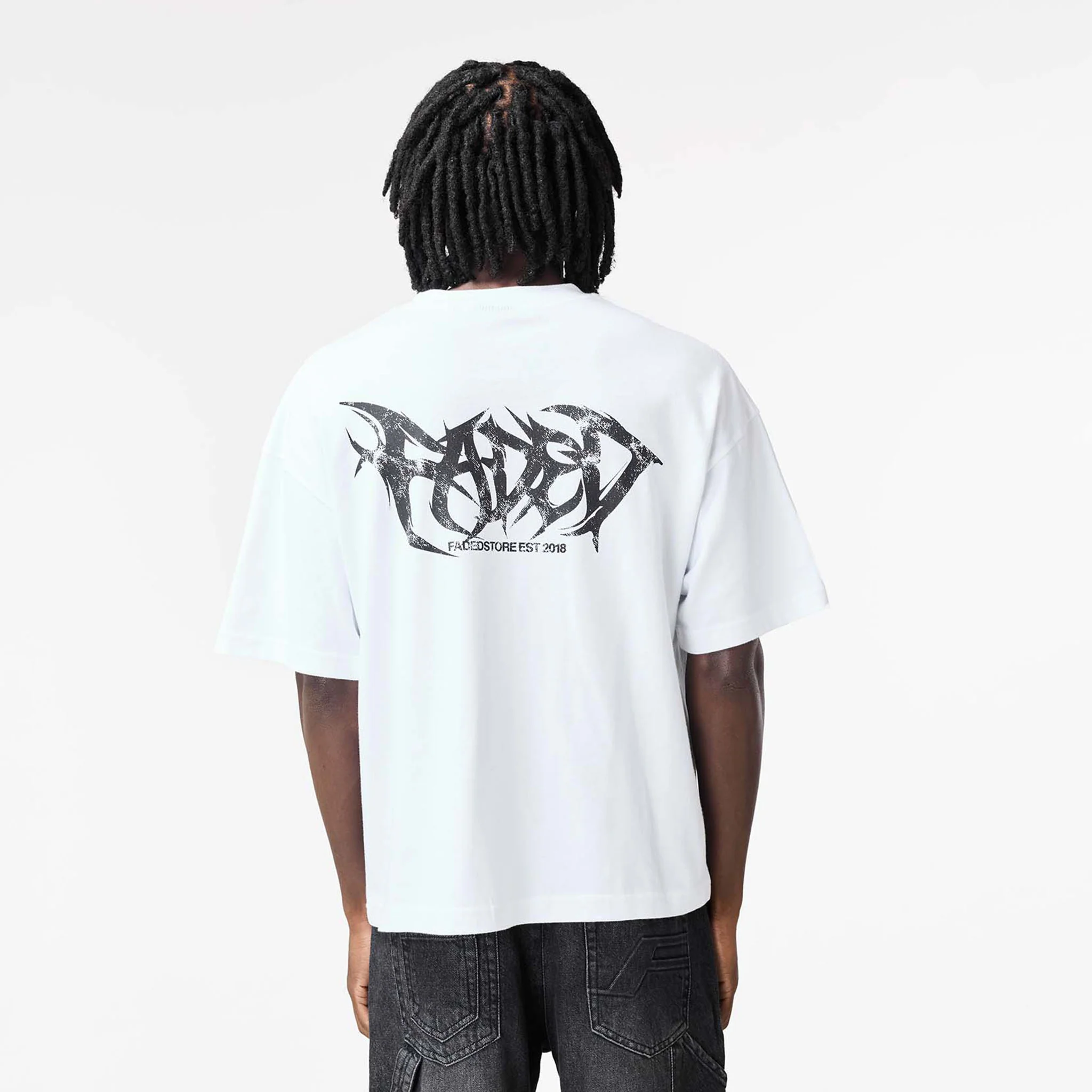 Shadow T-Shirt | White - Faded