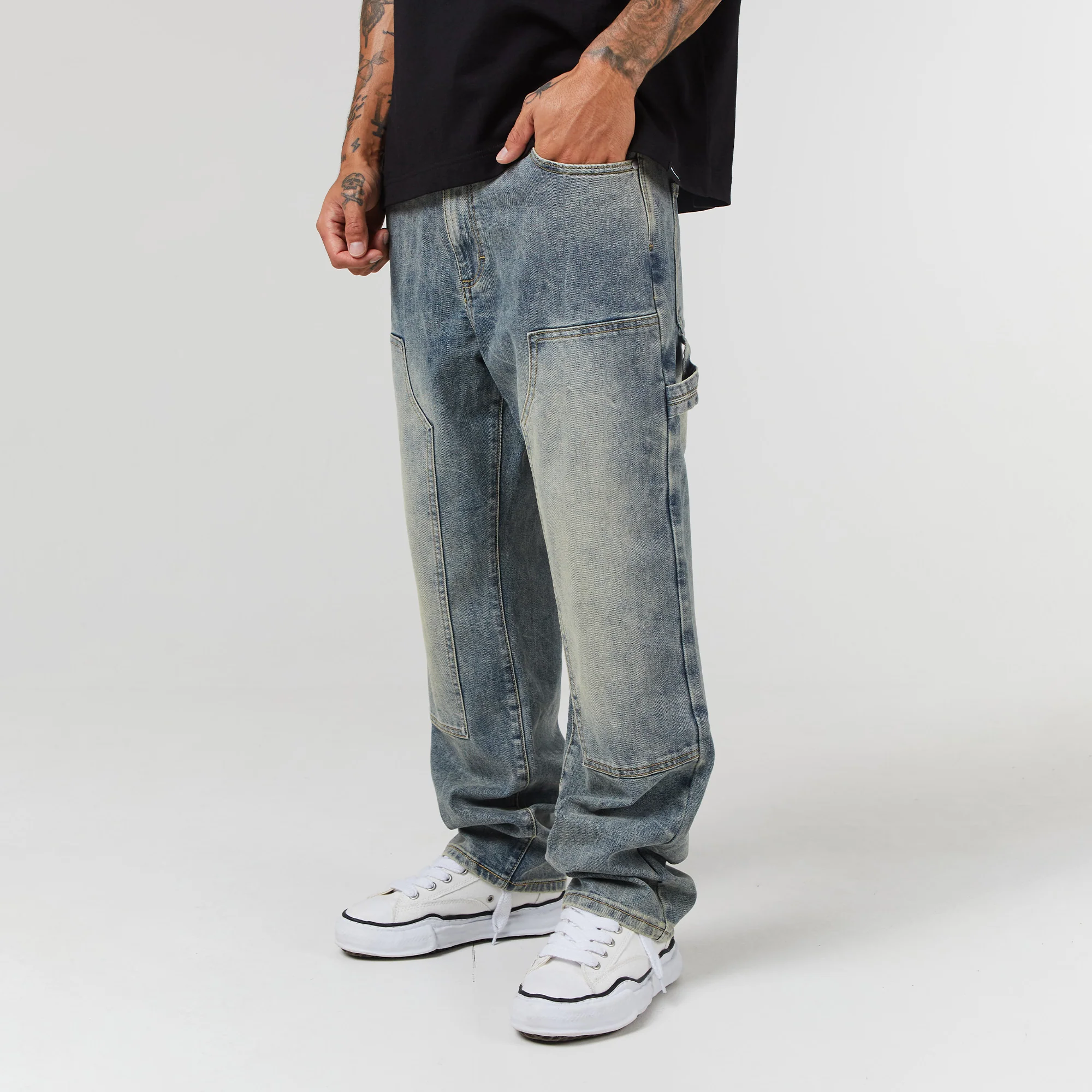 Carpenter Jean | Washed Blue - Faded