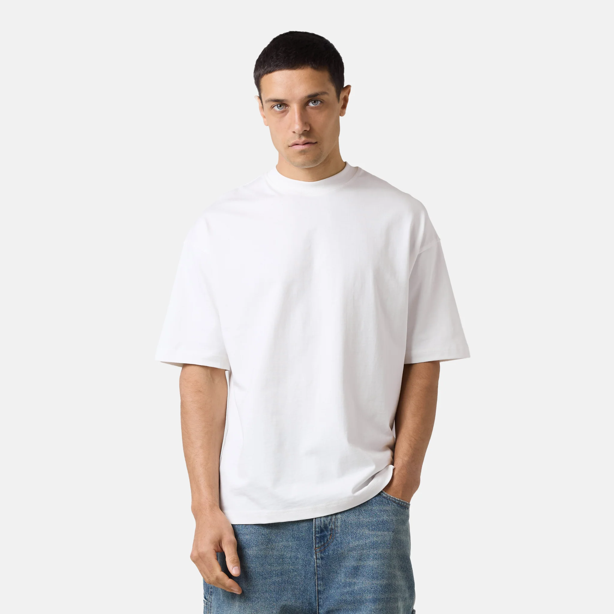 Box Fit T-Shirt | White - Faded