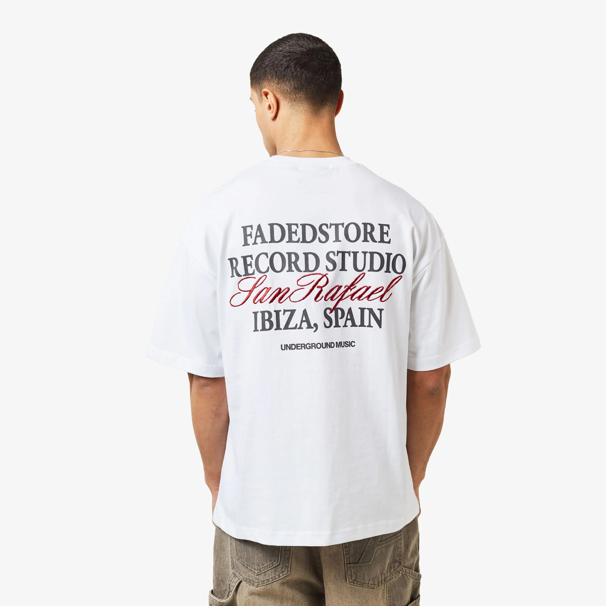 Studio T-Shirt | White - Faded