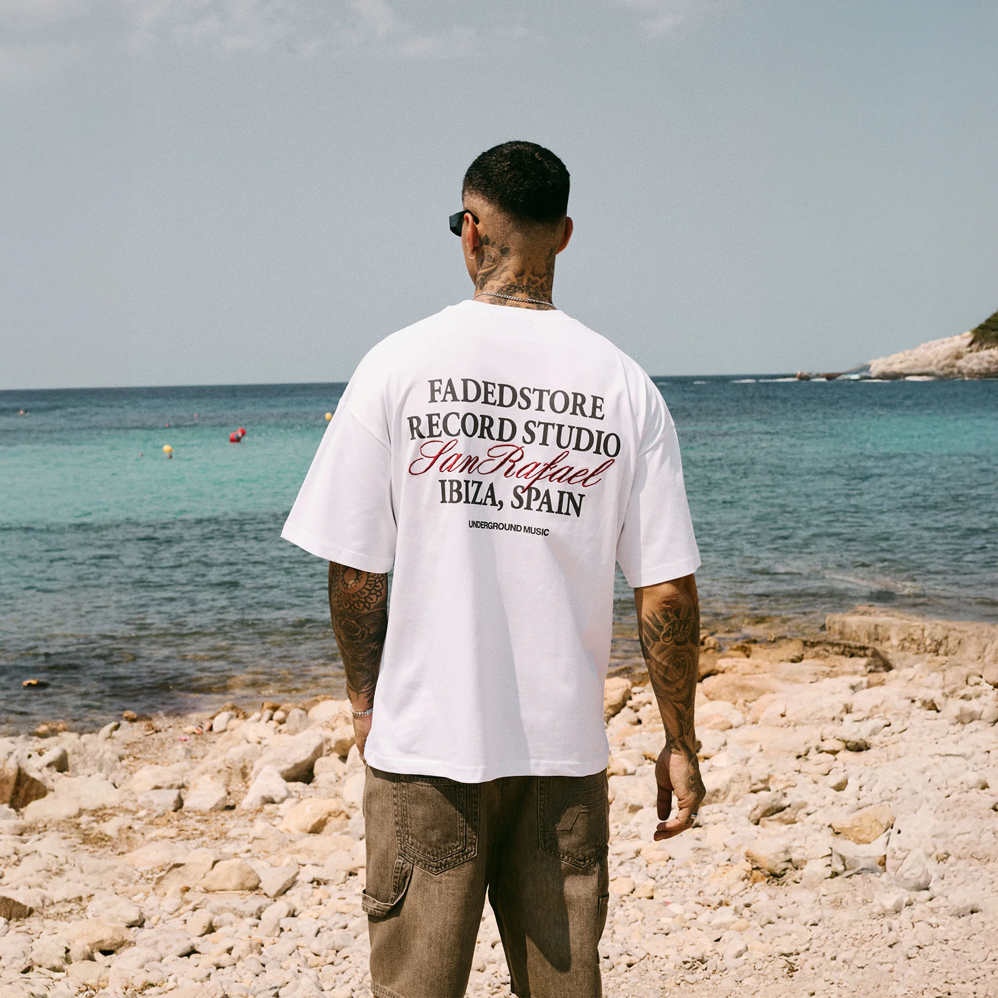 Studio T-Shirt | White - Faded