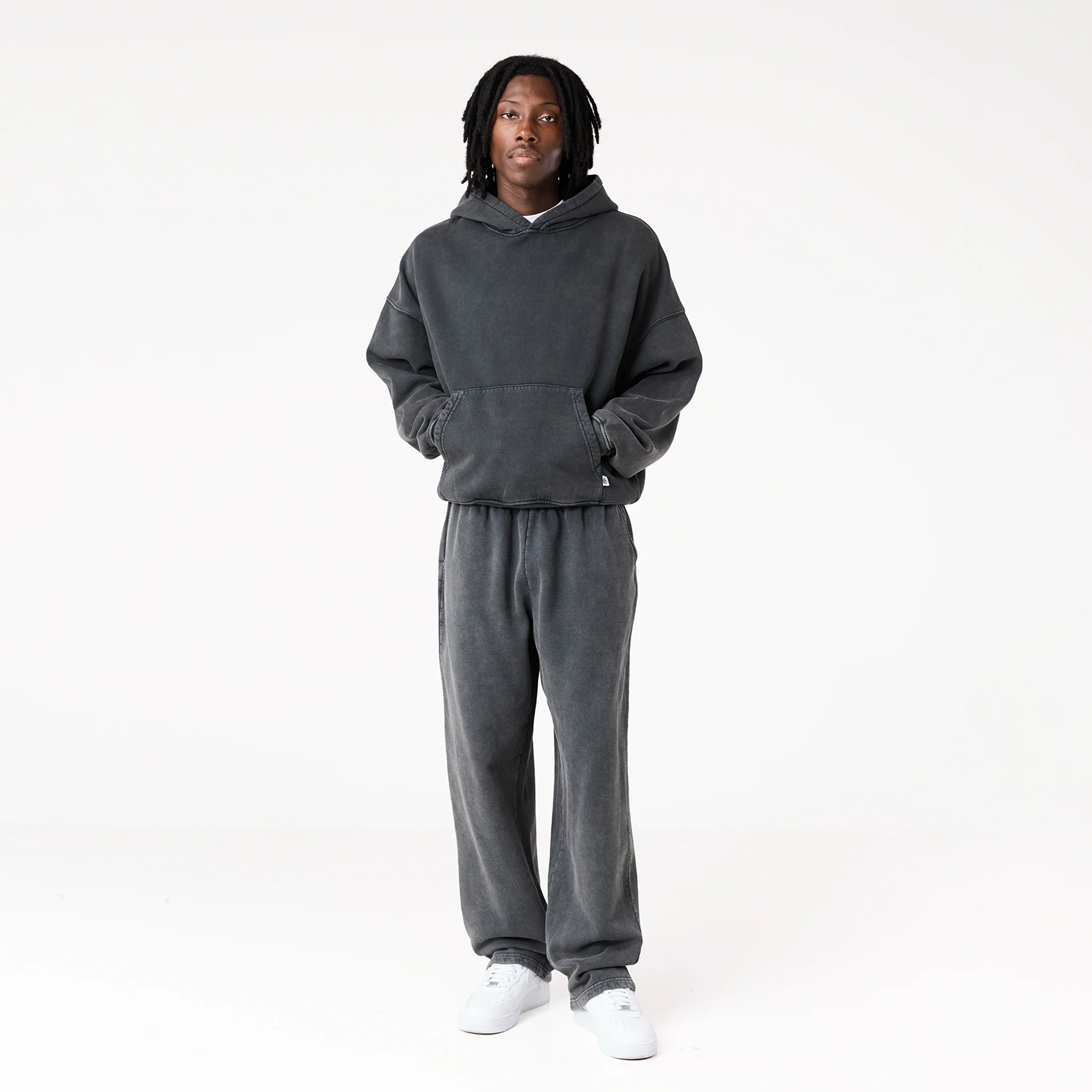 Loose Fit Jogger | Black Wash - Faded